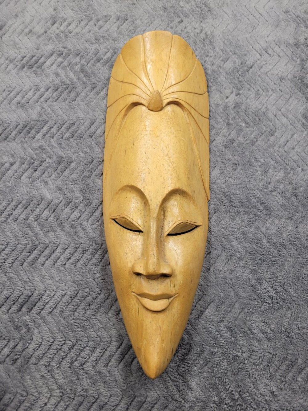 Hand carved wooden mask